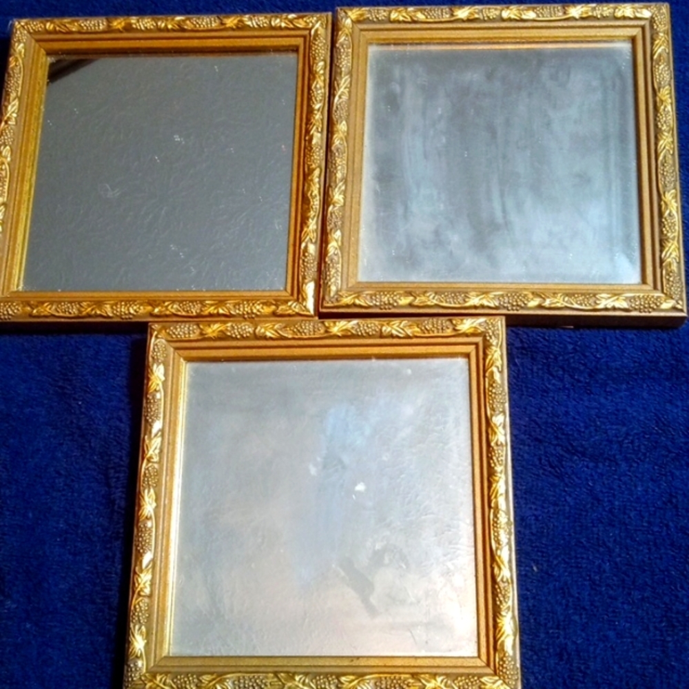 6×6 mirror's.